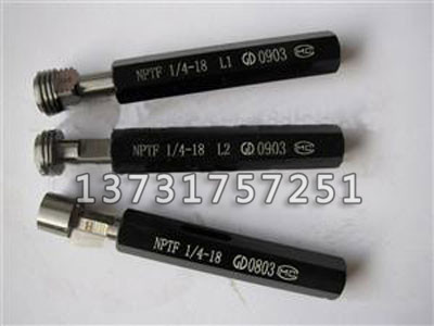 NPTF干密封锥管螺纹塞规